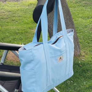 Venedik Büyük Boy Özgürlük Hissi Veren Çanta Gökyüzü Mavisi