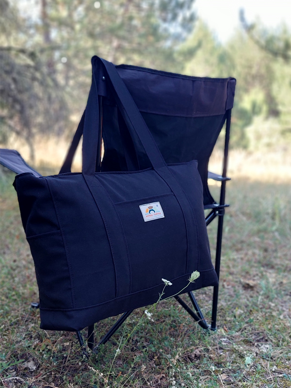 Venedik Büyük Boy Siyah Çanta - Görsel 6